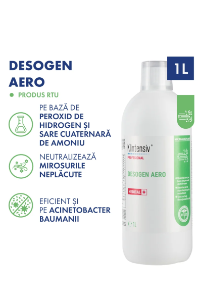 Dezinfectant suprafețe prin nebulizare  Desogen Aero Klintesiv